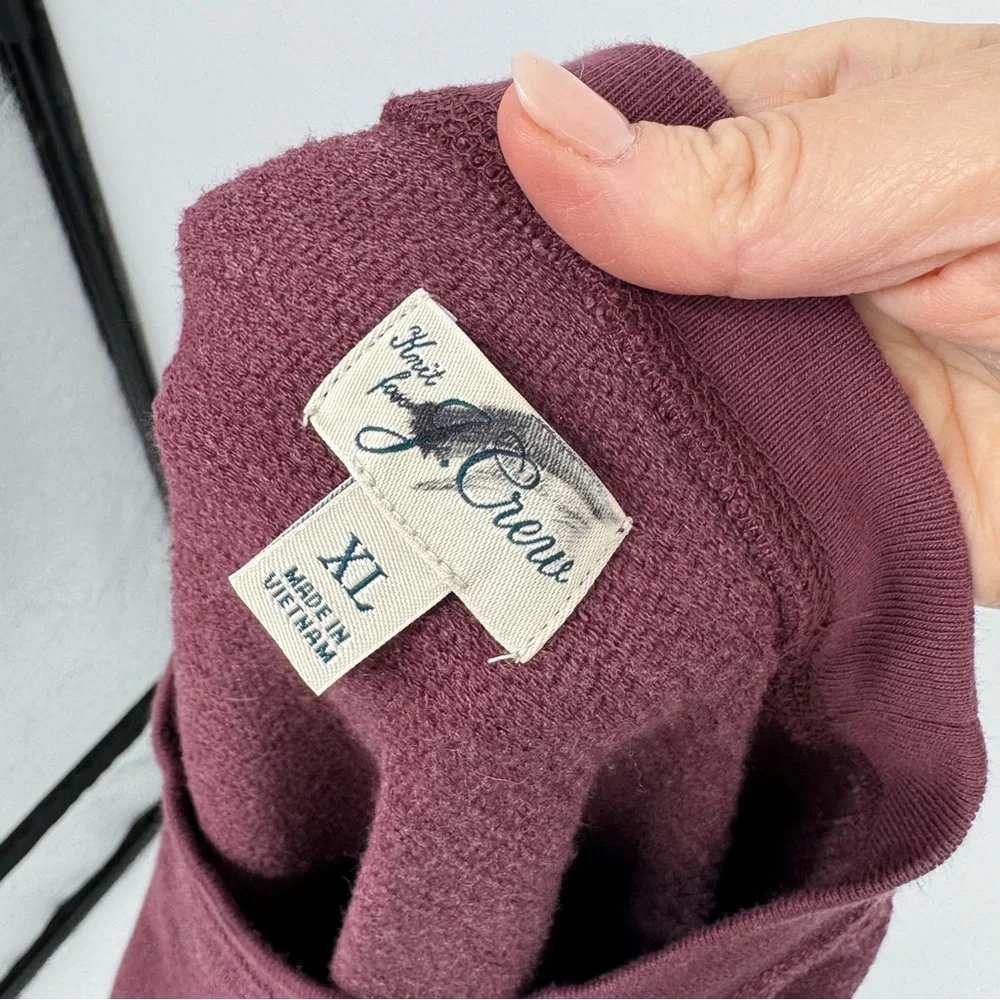 J.Crew Long-sleeve textured sweater-tee